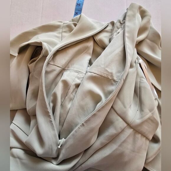 Love, Bonito Valorie Flutter Sleeve Mermaid Midi Dress Size 10 Willow Shade - Picture 2 of 16